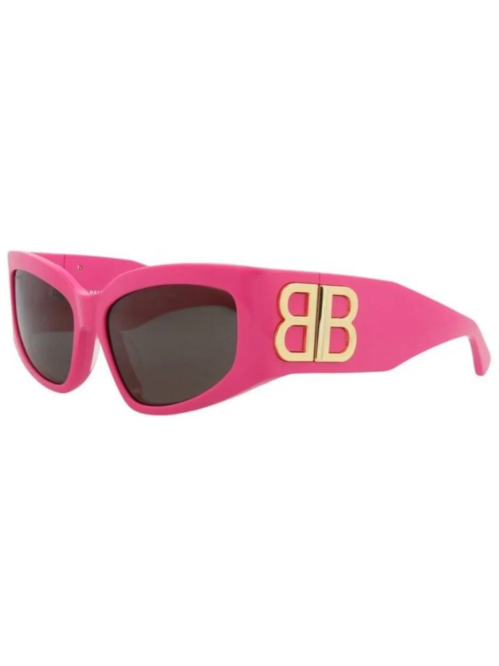 New Balenciaga Womens Cat Eye Pink Pink Grey Fashion Designer Sunglasses